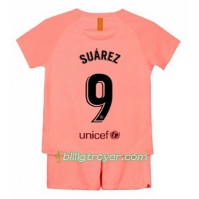 Billige Fotballdrakter FC Barcelona Suarez 9 Barn Tredjedraktsett 2018/19 Kortermet